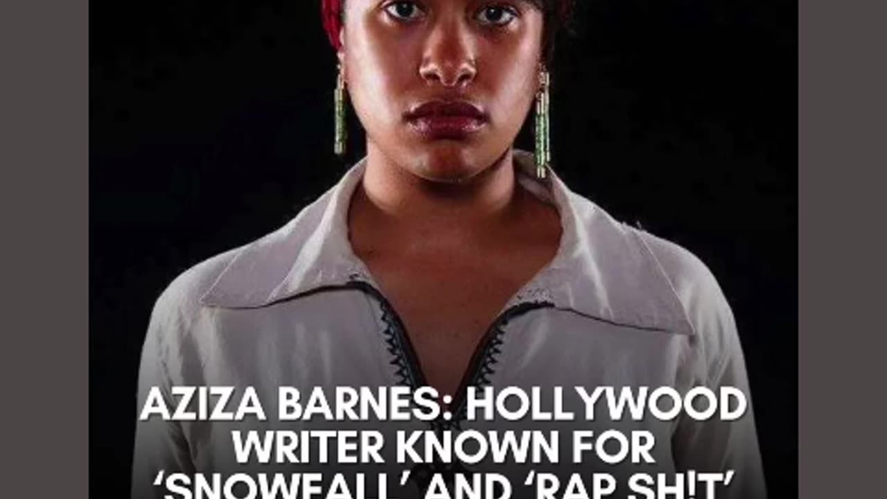 Rip to aziza Barnes Hollywood writer snowfall and rap sheets 🙏🕊🕯12/26/24