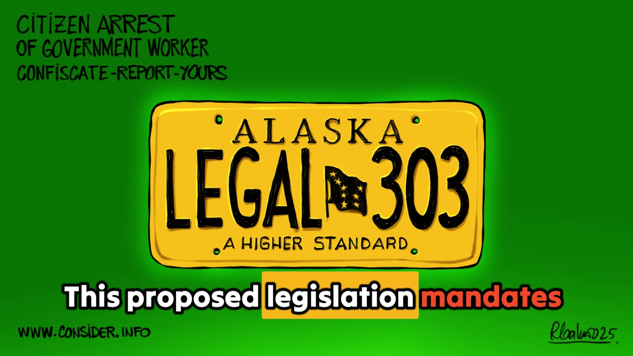 Alaska Plate For Judges and Prosecutors