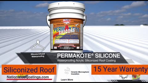 PERMAKOTE® SILICONE Siliconized Roof Coating
