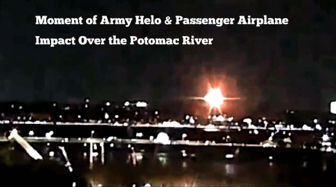 Catastrophic Aviation Crash Over Potomac River-Regan National Airport by Jovan Hutton 1-30-25