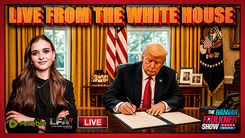 LIVE FROM THE WHITE HOUSE | LIVE WITH HANNAH FAULKNER 11.24.25 4PM