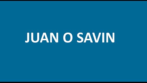 JUAN O SAVIN JAN 16