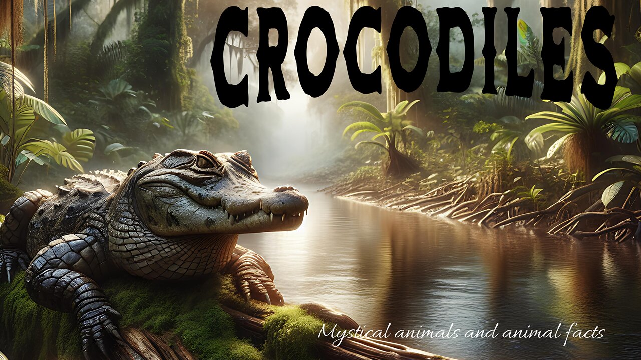 Crocodiles Witnesses of prehistoric times