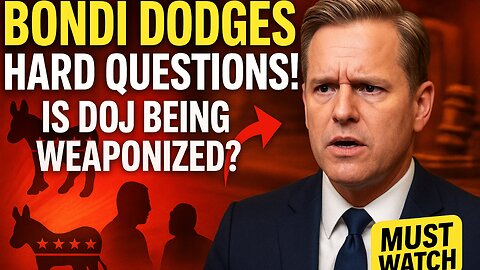Bondi dodges Democrats’ questions on weaponizing DOJ in Senate hearing