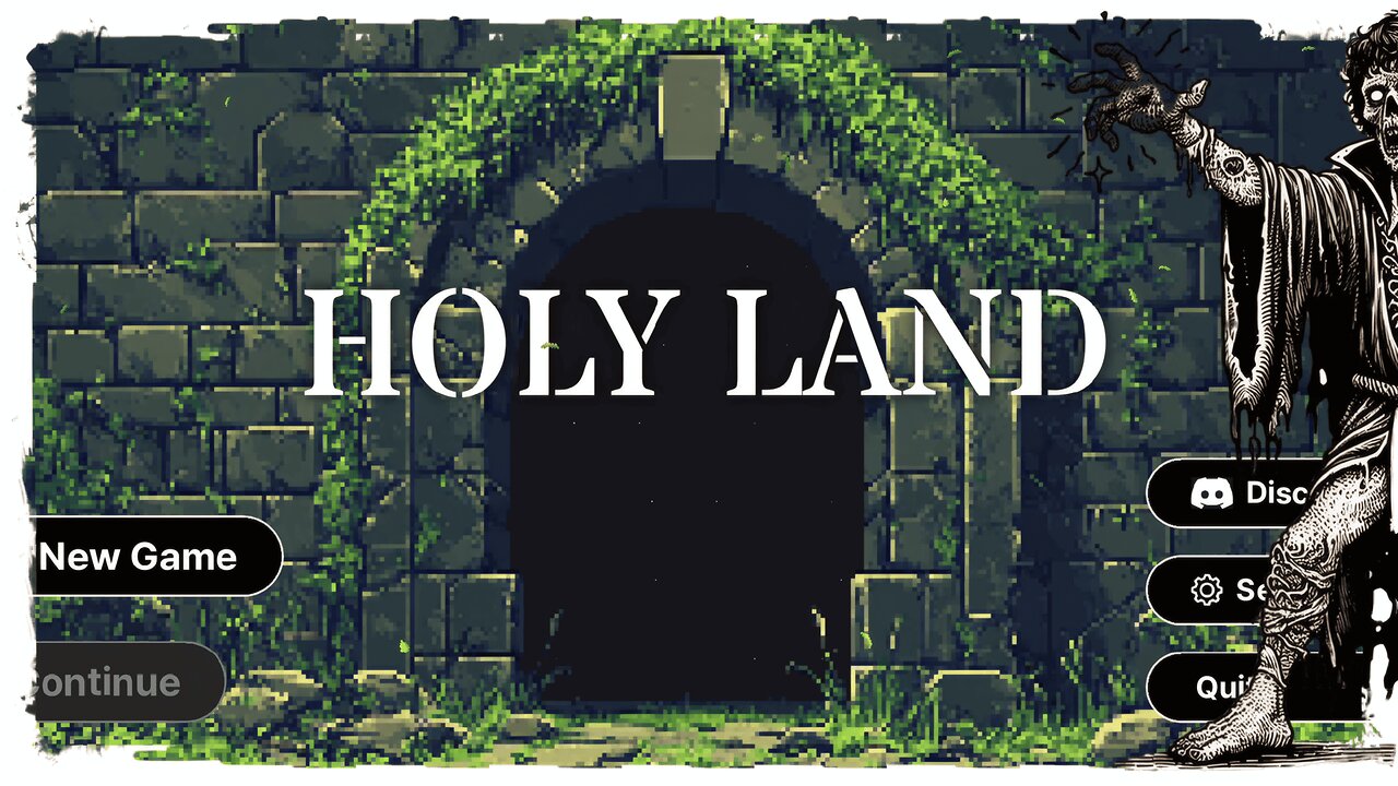 Demo Gameplay, No Commentary - Holyland Deckbuilding Adventure