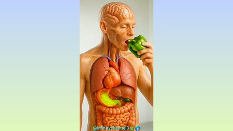 WHAT HAPPENS WHILE YOU EATING BELL PEPPER 🫑 IN THE HUMAN BODY 🚰