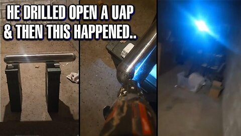 Man Opens Up Alien Object on Video and What Comes Next is Truly Shocking