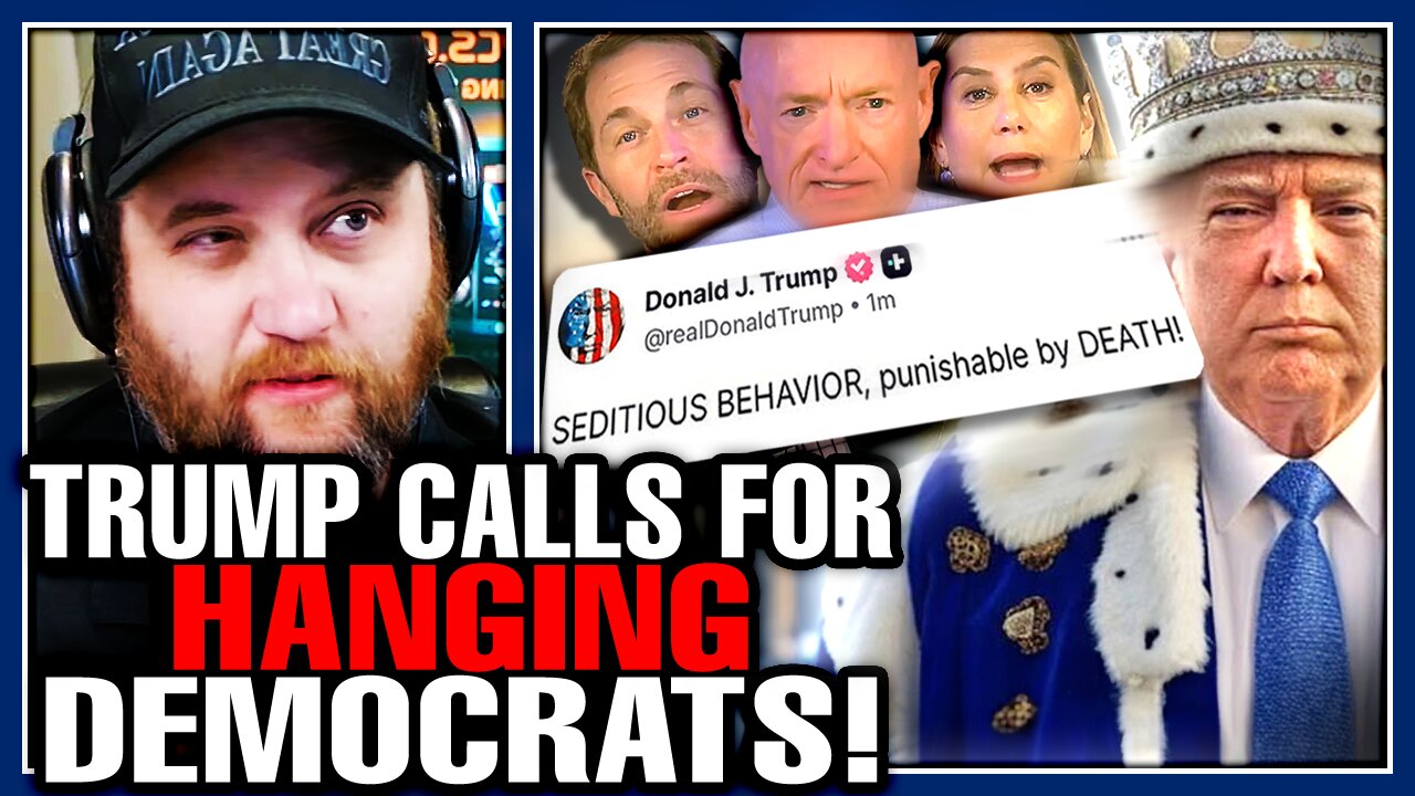 Donald Trump GOES NUCLEAR & Calls For Democrats To Be HUNG After They Are Call For Miliary Coop
