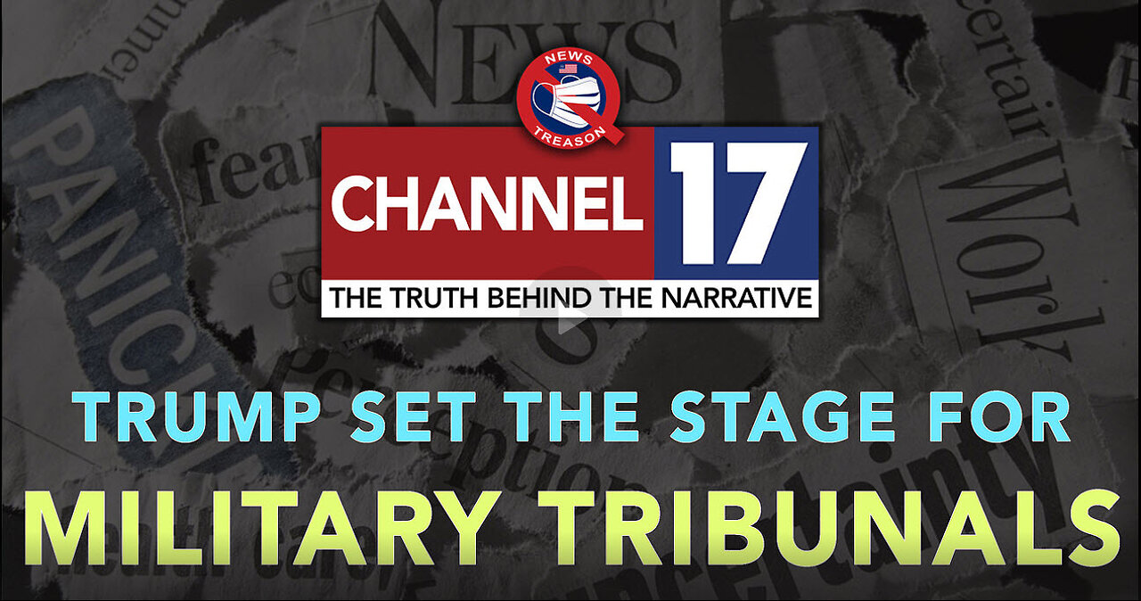 Trump Set The Stage For Military Tribunals,