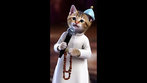 Pehla kalma tayab//cute Cat//short vedio//پہلہ کلمہ طیب//Cuteness//masaAllah#cat 9.9M views