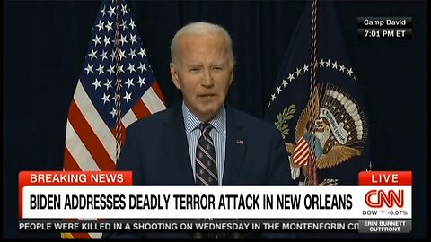 Biden: We're Tracking The Explosion Of A Cybertruck Outside Trump Hotel