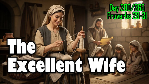 Day 200/365 - The Lion, The Confession, and The Noble Woman 🦁 #proverbs #bible