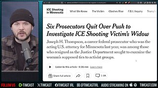 Trump DOJ Targets Renee Good's Wife For CRIMINAL CHARGES | Tim Pool