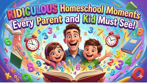 RIDICULOUS Homeschool Moments Every Parent and Kid Must See!