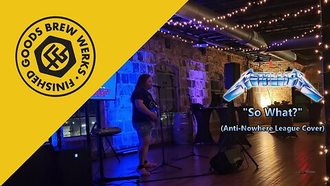 KARAOKE - Metallica - So What (Anti-Nowhere League Cover) (Cover)