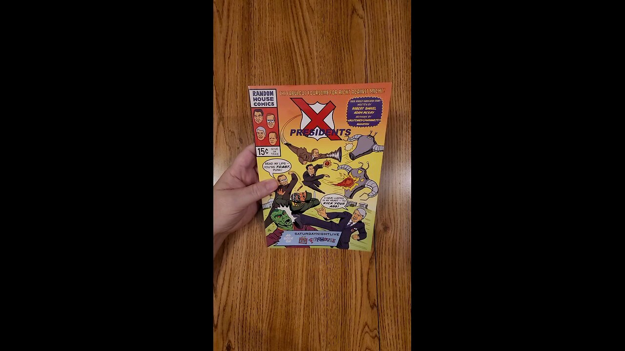 X-Presidents 2000 Random House #QuickFlip Comic Book Review