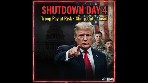 Shutdown Day 4: Trump Demands Cuts, Troop Pay at Risk