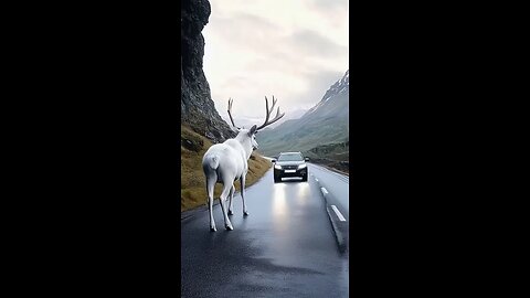 Moose_Saves_Driver_From_Disaster!