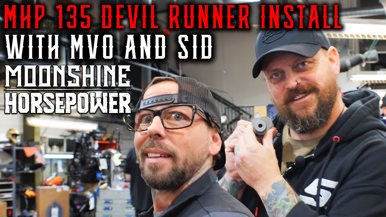 MHP 135 Devil Runner INSTALL with MVO and Sid | Shop Talk Episode 60