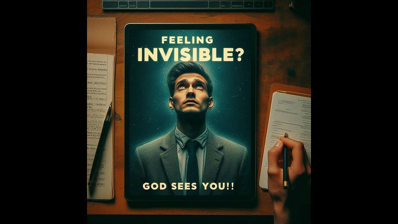 Feeling Invisible? God Sees You! ✨ | Inspiring Bible Verse #Shorts