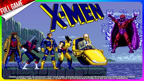 X-Men (Sega Genesis - US) Longplay