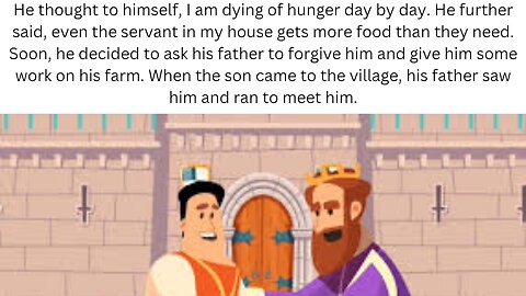 English stories The prodigal son