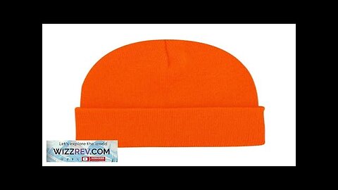 Unisex Neon Beanies Bright Winter Hats Knit Cap Women Men's Plain Skullies Review