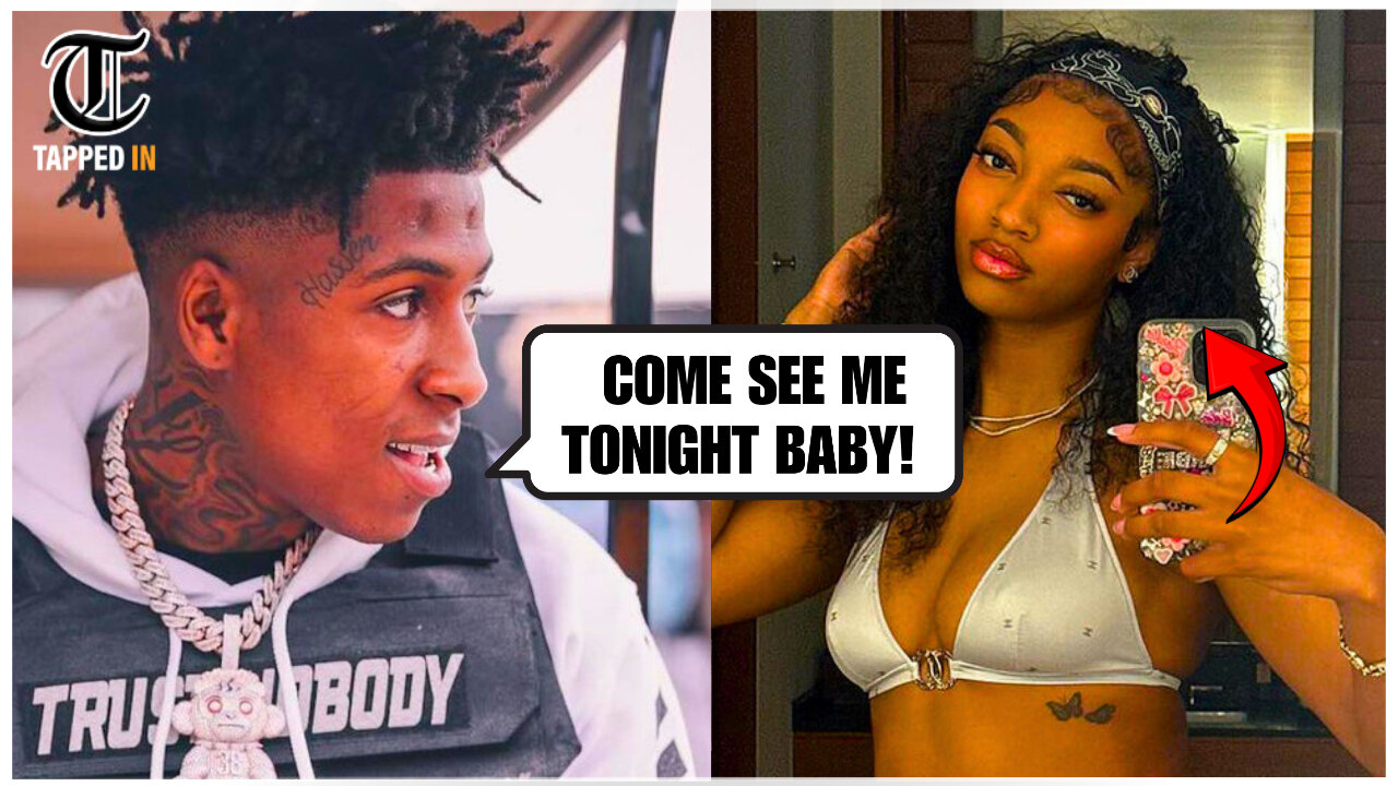 When NBA YoungBoy Can’t STOP SMILING While Talking to Angel Reese… What’s REALLY Going On?! 👀🔥