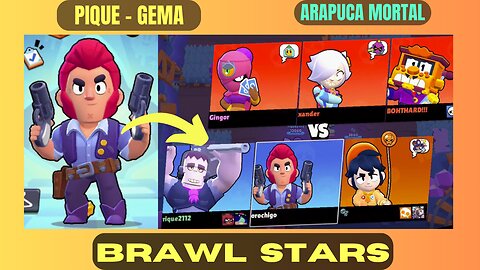 Pique - Gema Arapuca Mortal, com o Personagem Colt #Part 01, Brawl Stars, Gameplay.