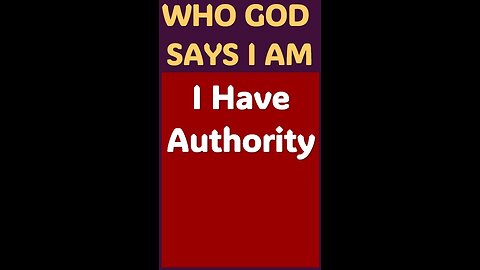 I HAVE AUTHORITY #wordofgod #Jesus #peace #God #Word #power #authority #enemy #rejoice #heaven