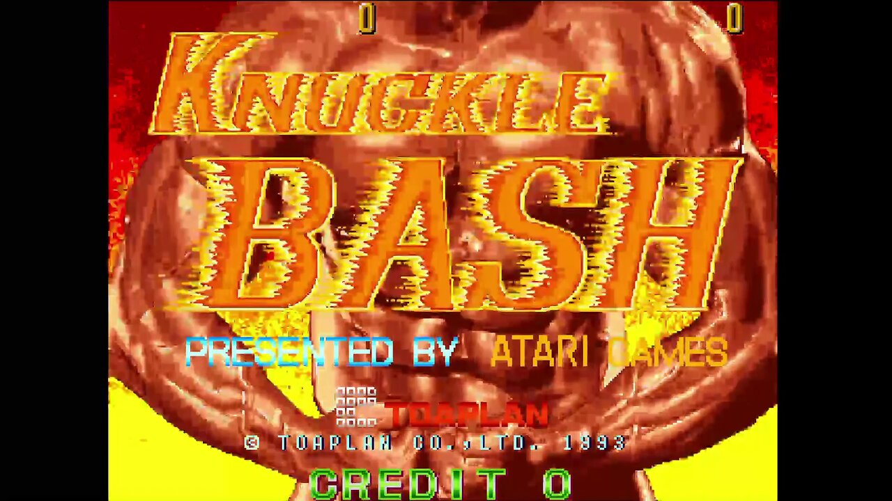 Knucle Bash - Full Playthrough - ARCADE 1993