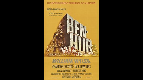 Ben-Hur 1959 - HD 1080 - Español Completa - Charlton Heston, Jack Hawkins