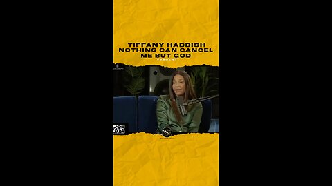 @tiffanyhaddish Nothing can cancel me but God