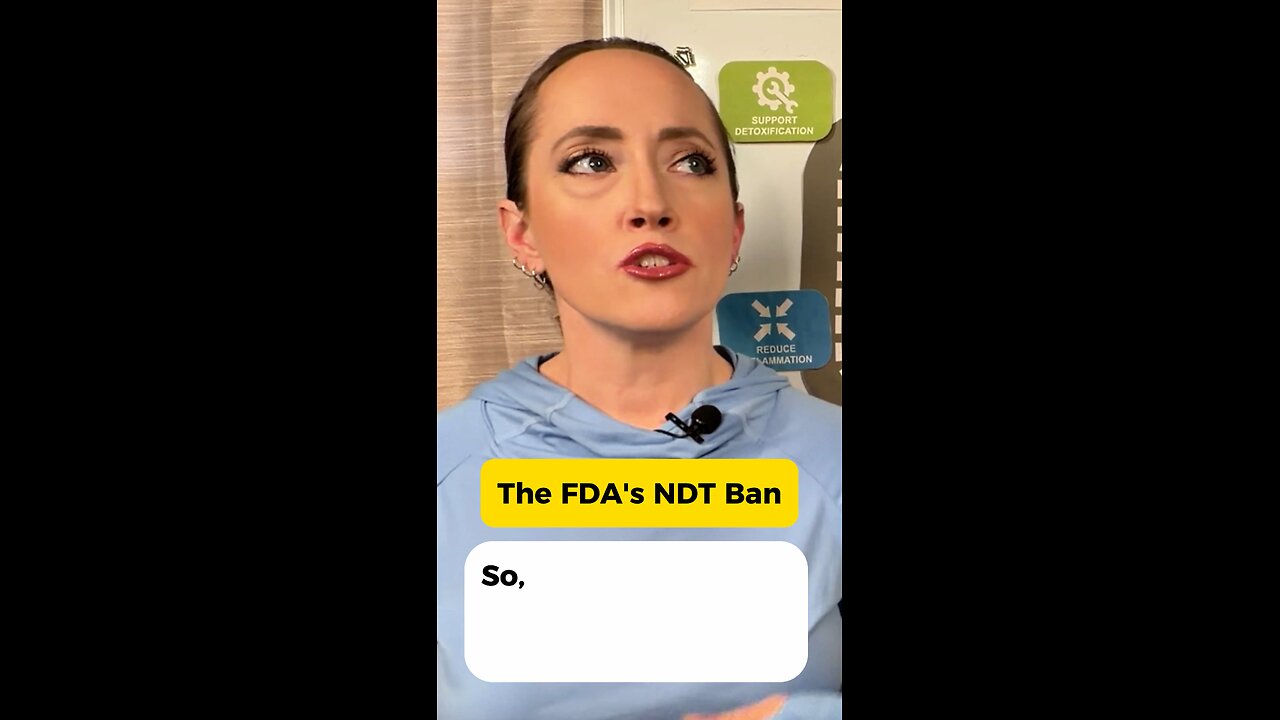 FDA NDT Ban: Writing Government Officials