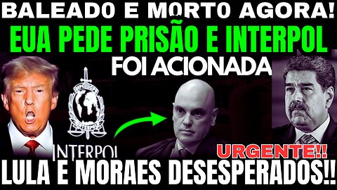 URGENTE! FOI BALEAD0 E M0RTO AGORA!! EUA ACIONAM A INTERPOL ÀS PRESSAS! MADURO ENFRENTA TRUMP!