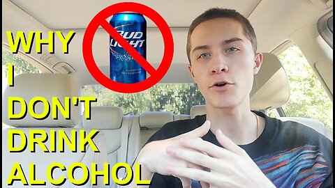 DON'T DRINK ALCOHOL