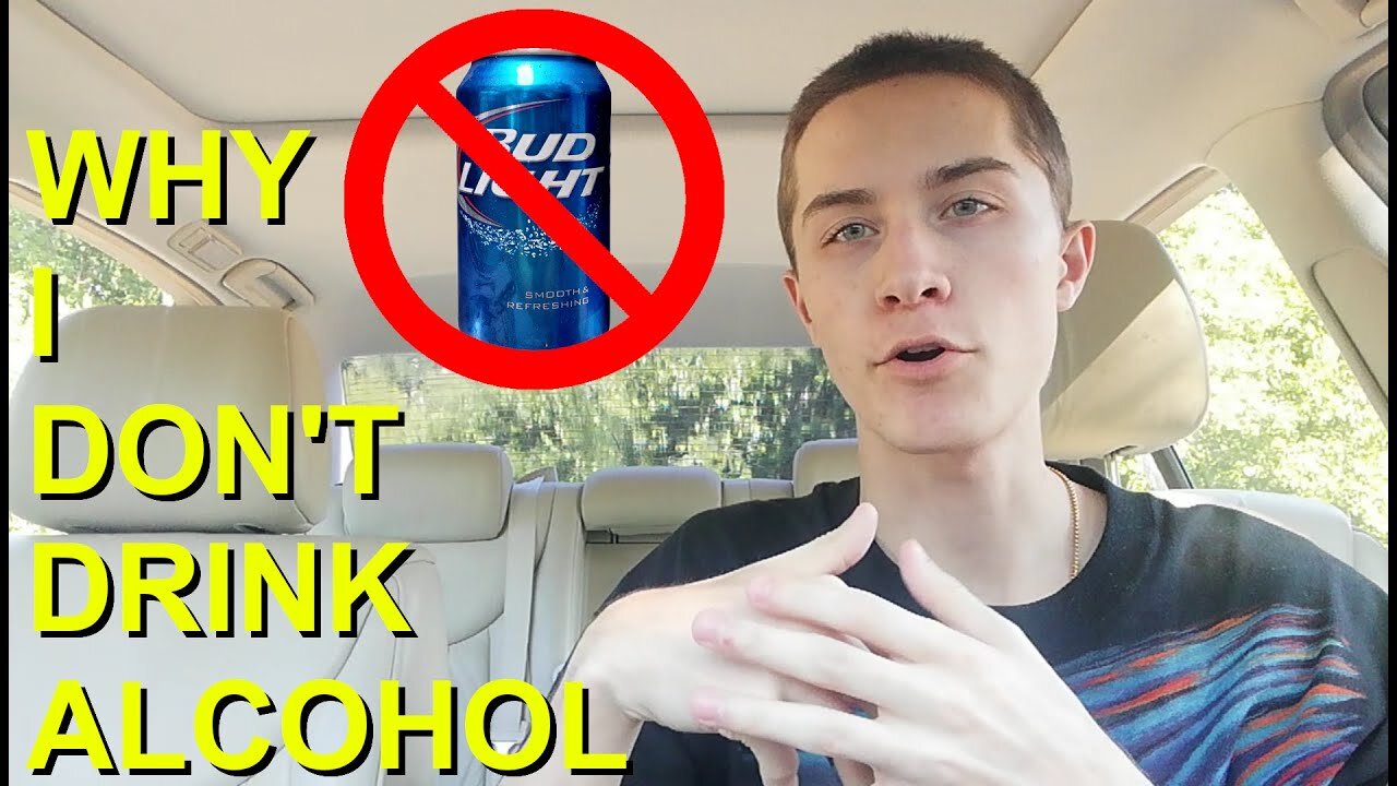 DON'T DRINK ALCOHOL