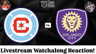 Chicago Fire FC Vs. Orlando City SC 2025 MLS Cup Playoffs Eastern Wildcard Live Watchalong Reaction