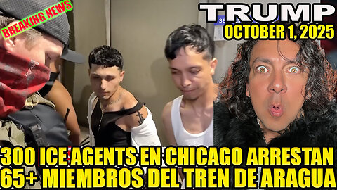 300 ICE AGENTS EN CHICAGO ARRESTAN A 65 PANDILLEROS DEL TREN DE ARAGUA