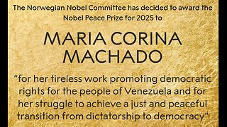 Venezuelan Nobel Pro-Democracy Peace Activist