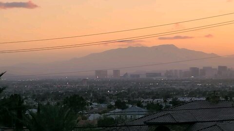 Did you see tonight's Las Vegas sunset? Check this out! 03.03.2025 #follow #lasvegas #travel #casino