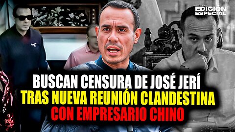 #EnVivo José Jerí: Congreso alista moción de censura por reuniones clandestinas con empresario chino