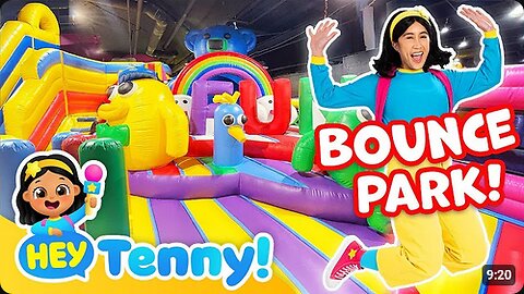 Indoor Playground Adventure with Tenny _ Educational Videos for Kids _ Nursery Rhymes _ Hey Tenny!