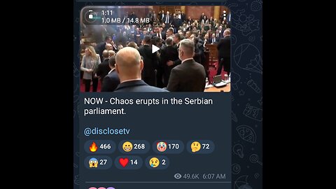 News Shorts: Drama at Serbian Parliament