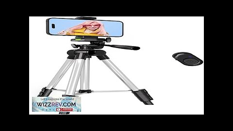 Phone Tripod Lusweimi 44-inch iPhone Tripod with Phone Holder Mount/Wireless Remote Review