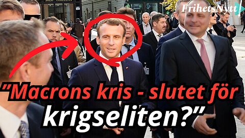 ”Macron pressad från alla håll – men vägrar avgå”