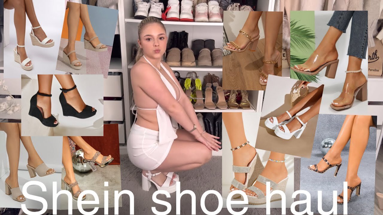 Brooke Marsden | Marsden it | beautybrooke | Shein summer shoe haul | try on