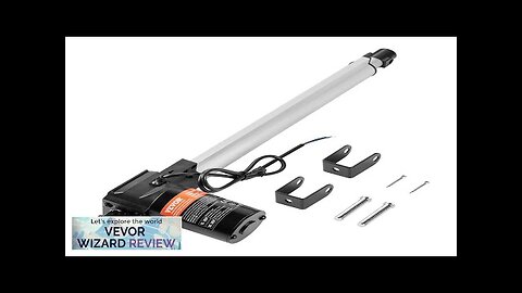 VEVOR Linear Actuator 12V 14In Heavy Duty 1320lbs/6000N 0.19"/s IP44 Protection Review