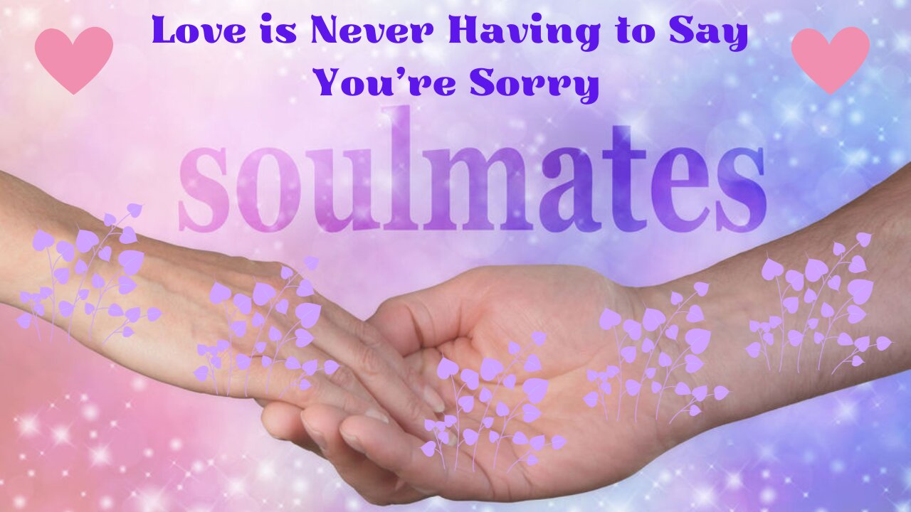 Soul Mates - Love Means Never Having to Say You're Sorry