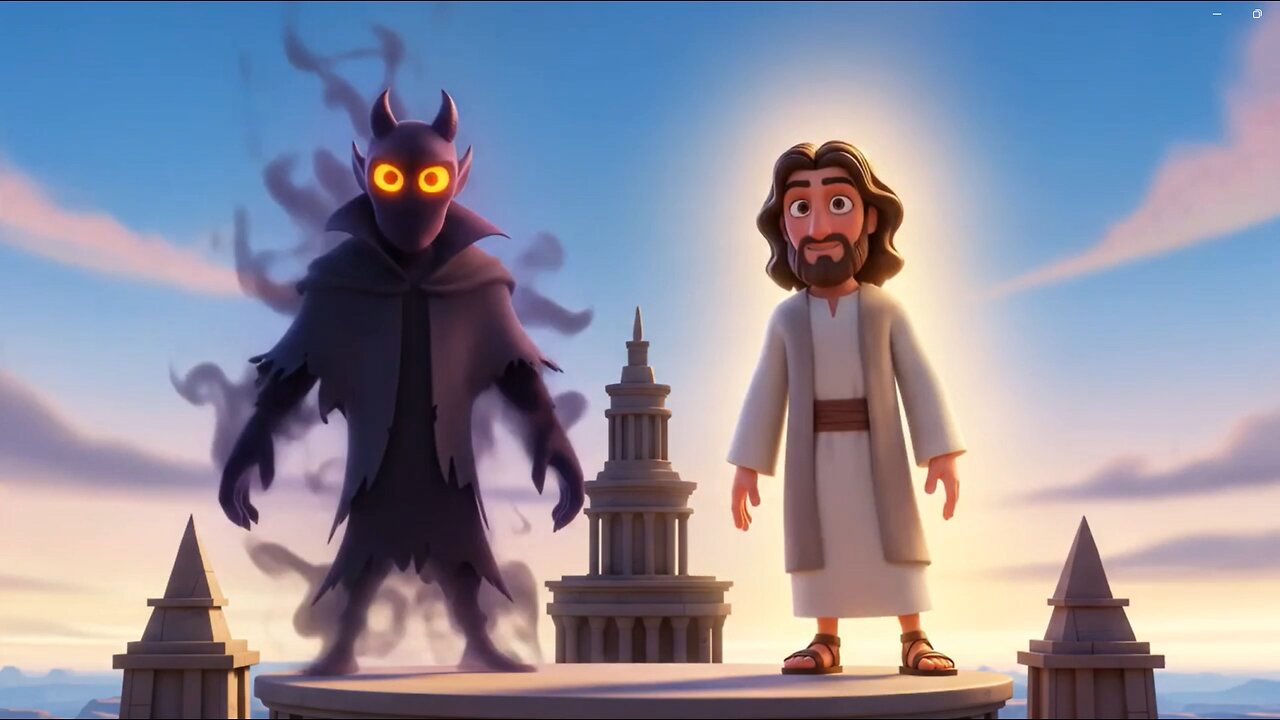 Temptation In The Desert Animation
